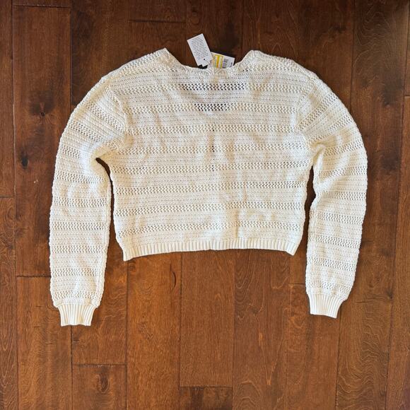 Art Class Girls XL 14 Knit Sweater White  Preppy Feminine NEW - Picture 5 of 5